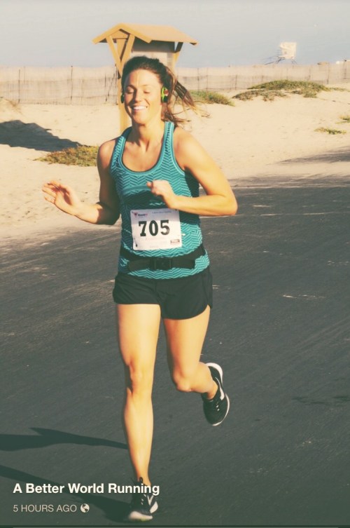 action shot beach party half