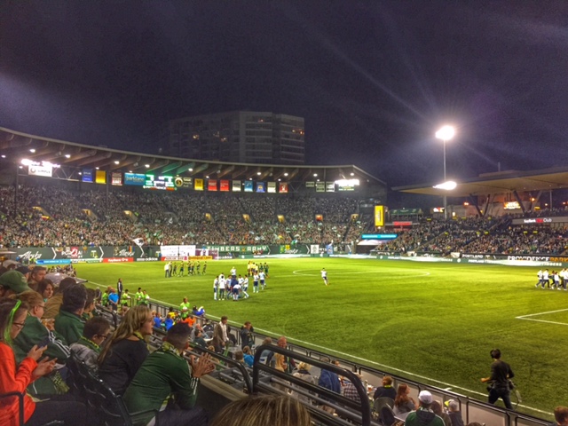 Portland game soccer