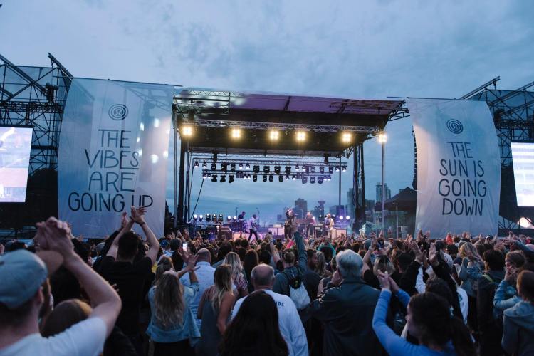 SeaWheeze sunset festival